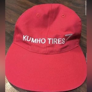 Vintage Kumho Tires Embroidered Pit Crew Hat SnapBack Motorsport